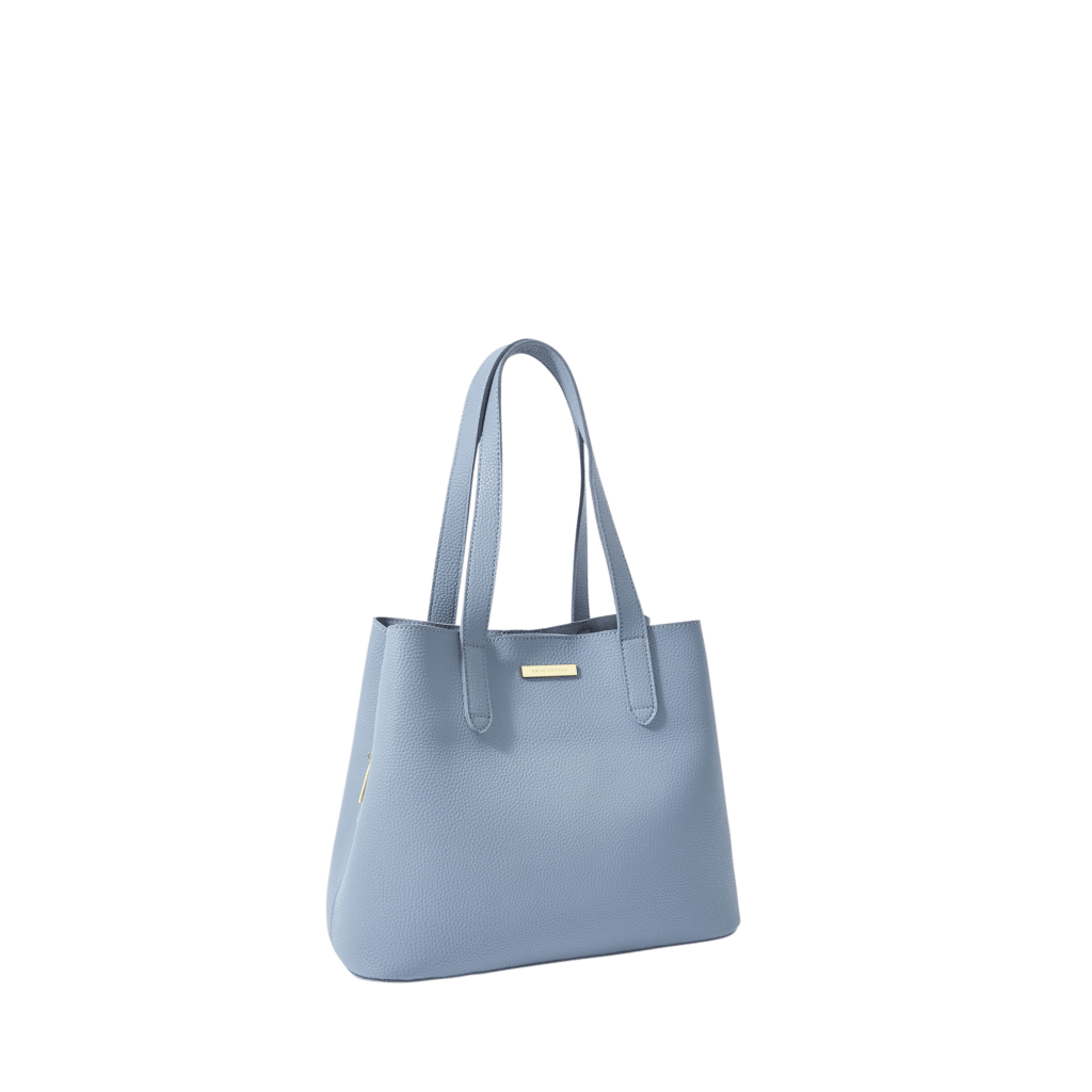 Riley Shoulder Bag, Blue | The Garden Society