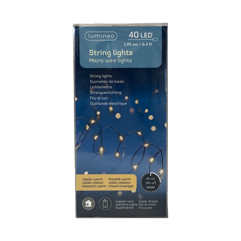 Lumineo Micro LED String Lights | The Garden Society